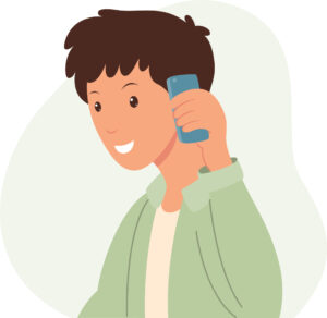 credit to : https://www.vecteezy.com/vector-art/10314395-portrait-of-a-man-picking-up-the-phone